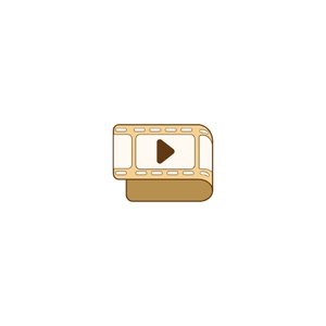 Free Film Reel Icon to Edit Online