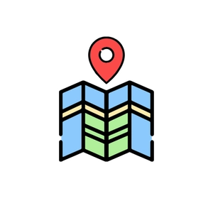 Free Foldable Map Icon to Edit Online