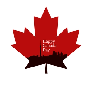 Free Maple Leaf Canada Day Clipart Template to Edit Online