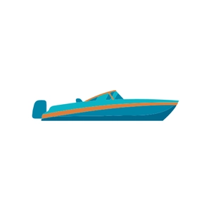Free Motor Boat Clipart to Edit Online