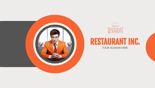 Free Restaurant Company Business Card Template to Edit Online