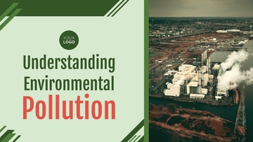 Free Environment Pollution PPT Template to Edit Online