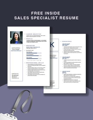 Inside Sales Specialist Resume