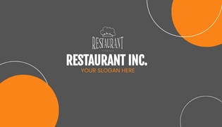 Free Restaurant Maintenance Business Card Template to Edit Online