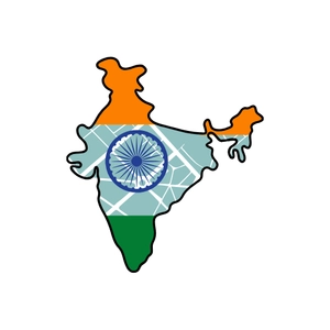 Free India Map Icon to Edit Online