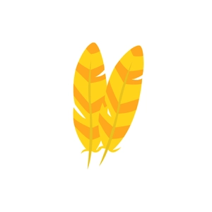 Free Yellow Feather Clipart to Edit Online