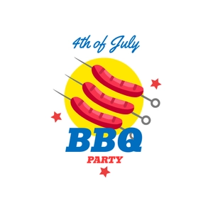 Free 4th of July Bbq Clipart Template to Edit Online