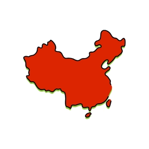 Free China Map Icon to Edit Online