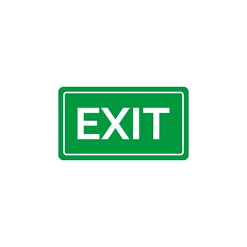 Free Exit Sign Icon to Edit Online