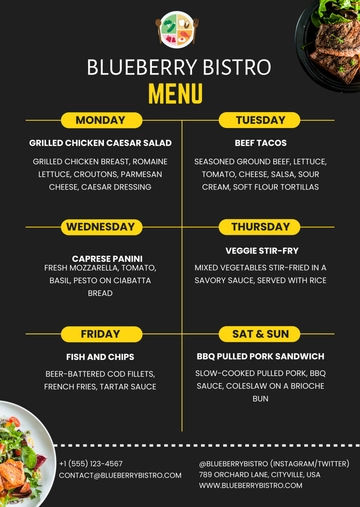 Free Weekly Lunch Menu Template to Edit Online Free Weekly Lunch Menu Template to Edit Online