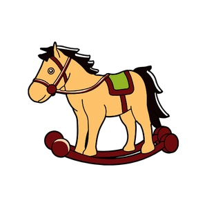 Free Horse toy Icon to Edit Online