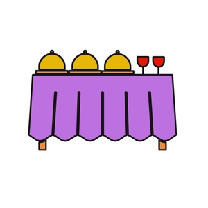 Free Buffet Dinner Clipart to Edit Online