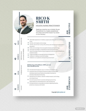 Holistic Nurse Practitioner Resume
