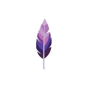 Free Purple Feather Clipart to Edit Online