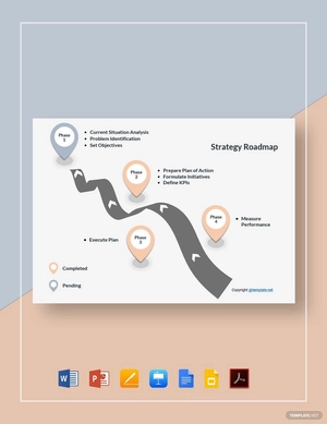 Simple Strategy Roadmap Template