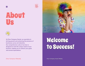 Free Playful Brochure Template to Edit Online