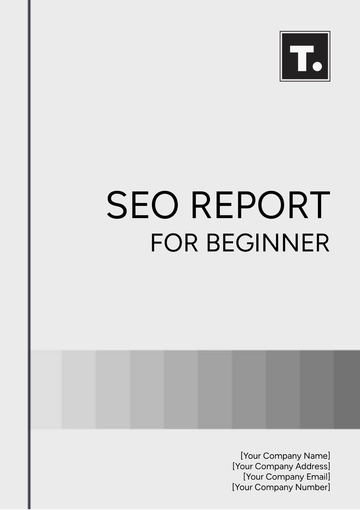 Free SEO Report for Beginner Template to Edit Online
