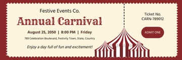 Free Carnival Ticket Template to Edit Online Free Carnival Ticket Template to Edit Online