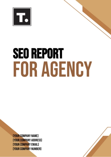 Free SEO Report for Agency Template to Edit Online