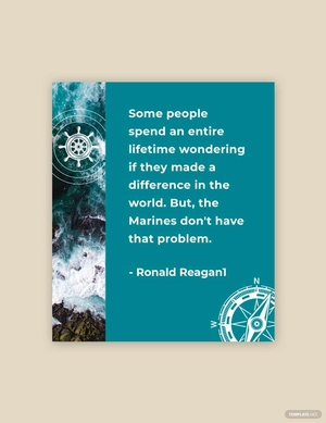 National Maritime Day Quote Template
