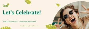 Free Organic Twitter Header Template to Edit Online