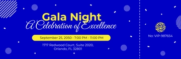 Free Vip Event Ticket Template to Edit Online
