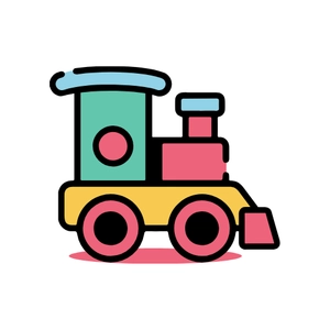 Free Toy Train Icon to Edit Online