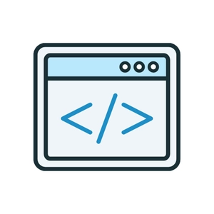 Free Web Programming Icon to Edit Online