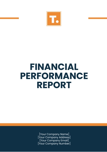 Free Financial Performance Report Template to Edit Online