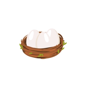 Free Spring Nest Clipart to Edit Online