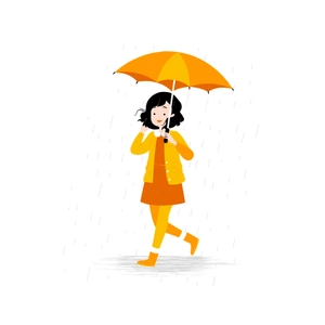 Free Rain Spring Clipart to Edit Online