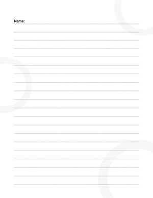 Free Dotted Lined Paper to Edit Online