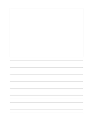 Free Half Lined Paper to Edit Online