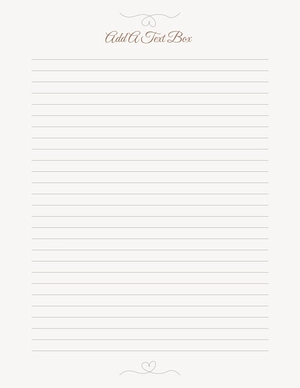 Free Leather Journal Lined Paper to Edit Online