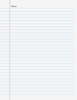 Free Primary Lined Paper to Edit Online