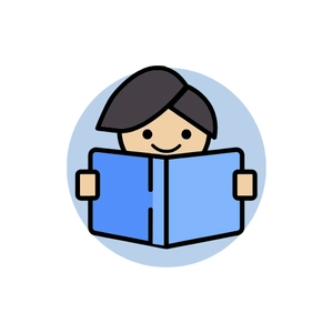 Free Education Character Icon to Edit Online