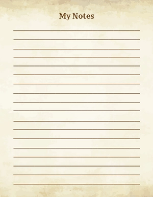 Free Vintage Lined Paper to Edit Online