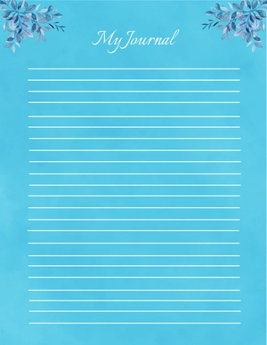 Free White Lined Paper to Edit Online