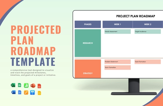Projected Plan Roadmap Template