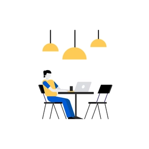 Free Co-working Office Clipart to Edit Online