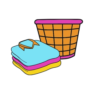 Free Folded Clothes Clipart to Edit Online