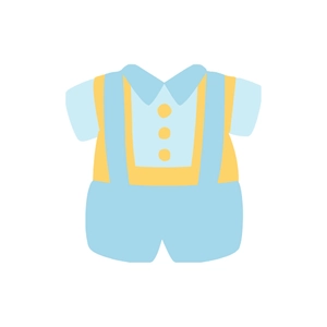 Free Baby Boy Clothes Clipart to Edit Online