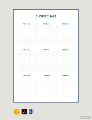 Chord Chart Template