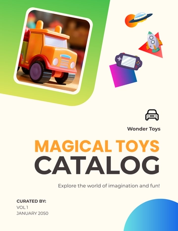 Free Catalog Template to Edit Online