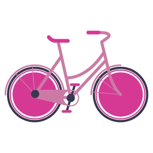 Free Pink Bike to Edit Online