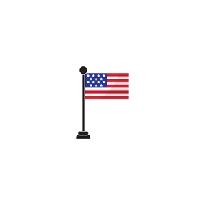 Free American Flag Icon to Edit Online