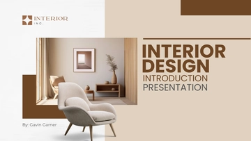 Free Interior Design Introduction Presentation Template to Edit Online