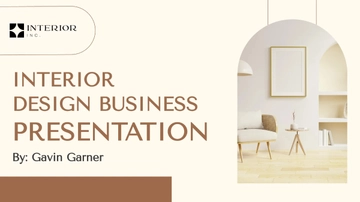 Free Interior Design Business Presentation Template to Edit Online