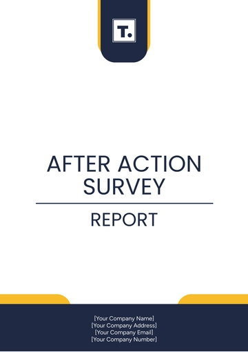 Free After Action Survey Report Template to Edit Online