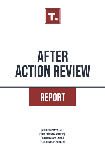 Free After Action Review Report Template to Edit Online